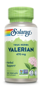 Solaray Valeriaan 470mg Capsules 100VCP  Solaray Valeriaan 470mg Capsules 100VCP