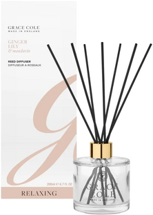 Grace Cole Ginger Lily & Mandarin Reed Diffuser 1ST Grace Cole Ginger Lily & Mandarin Reed Diffuser 1ST