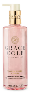Grace Cole Vanilla Blush & Peony Cleansing Hand Wash 300ML Grace Cole Vanilla Blush & Peony Cleansing Hand Wash 300ML