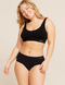 Boody Padded Shaper Crop Bra Zwart XL 1ST Model met BH aan 2