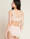 Boody Padded Shaper Crop Bra Nude XL 1ST Model met BH aan 1