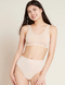 Boody Padded Shaper Crop Bra Nude XL 1ST Model met BH aan 2