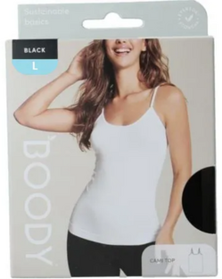 Boody Cami Top Zwart L 1ST Boody Cami Top Zwart L 1ST