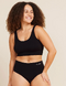 Boody Shaper Crop BH Zwart S 1ST Model met BH aan 2
