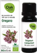 Oak Organic Oregano Olie 10ML Verpakking met flesje ernaast