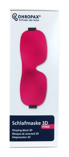 Ohropax Slaapmasker 3D Roze 1ST Ohropax Slaapmasker 3D Roze 1ST