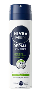 Nivea Men Derma Control Sensitive Deodorant Spray 150ML Nivea Men Derma Control Sensitive Deodorant Spray 150ML