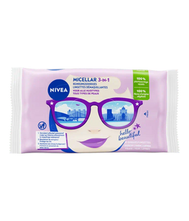 Nivea Micellair 3-in-1 Reinigingsdoekjes 25ST 