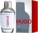 Hugo Boss Iced Eau de Toilette 75ML Parfumfles met verpakking ernaast