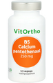 VitOrtho B5 Calciumpantothenaat 250mg Capsules 120VCP VitOrtho B5 Calciumpantothenaat 250mg Capsules 120VCP