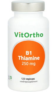 VitOrtho B1 Thiamine 250mg Capsules 120VCP 