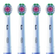 Oral-B Pro 3D White Opzetborstels 4ST Afbeelding van de vier opzetborstels Oral-B Pro 3D White Opzetborstels 4ST Afbeelding van de vier opzetborstels