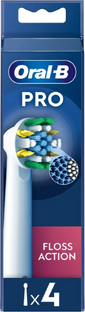 Oral-B Pro Floss Action Opzetborstels 4ST Oral-B Pro Floss Action Opzetborstels 4ST