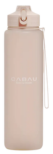 Cabau Drink To Bloom Waterfles Beige 1ST Cabau Drink To Bloom Waterfles Beige 1ST