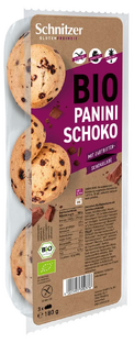 Schnitzer Panini Schoko Glutenvrije Maisbroodjes 180GR 
