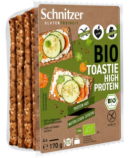 Schnitzer Bio Toastie High Protein Glutenvrij 170GR 
