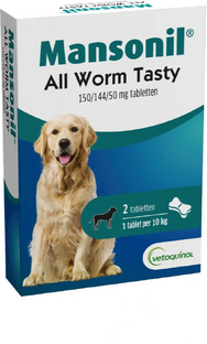 Mansonil All Worm Tasty Tabletten 2TB 
