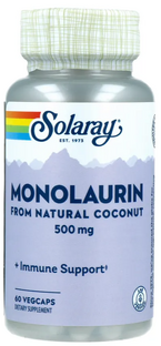 Solaray Monolaurine 500mg Capsules 60CP 