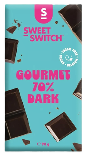 Sweet-Switch Gourmet 70% Dark Chocolate 90GR Sweet-Switch Gourmet 70% Dark Chocolate 90GR