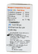 MultiCheck Glucose & Cholesterol Teststrips 25ST Verpakking zijkant