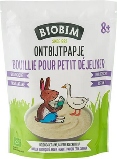Biobim Biologisch Ontbijtpapje 8+M 200GR Biobim Biologisch Ontbijtpapje 8+M 200GR
