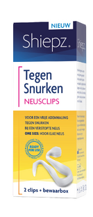 Shiepz Tegen Snurken Neusclips 2ST Shiepz Tegen Snurken Neusclips 2ST