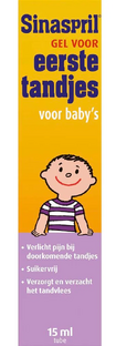 Sinaspril Gel Voor Eerste Tandjes 15ML 