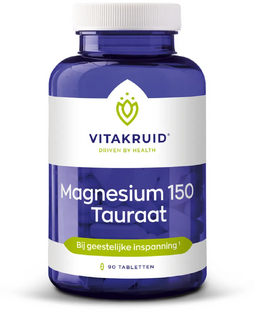 Vitakruid Magnesium 150 Tauraat Tabletten 90TB 