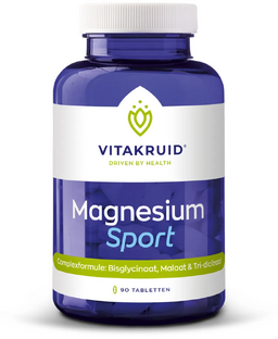 Vitakruid Magnesium Sport Tabletten 90TB Vitakruid Magnesium Sport Tabletten 90TB