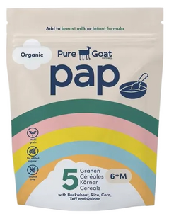 Pure Goat Organic 5-Granen Pap 6+M 200GR 