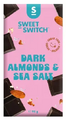 Sweet-Switch Dark Almonds & Sea Salt Chocolade Suikervrij 90GR Sweet-Switch Dark Almonds & Sea Salt Chocolade Suikervrij 90GR
