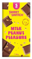 Sweet-Switch Milk Peanut Pleasure Suikervrij 90GR
