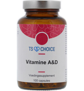 TS Choice Vitamine A&D Capsules 100CP TS Choice Vitamine A&D Capsules 100CP