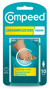 Compeed Likdoornpleisters Medium 10ST 