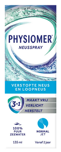 Physiomer 3-in-1 Verstopte Neus & Loopneus Neusspray 135ML 