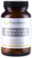 Proviform K2 200mcg & D3 75mcg Capsules 120VCP