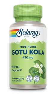 Solaray Gotu Kola Capsules 100VCP Solaray Gotu Kola Capsules 100VCP