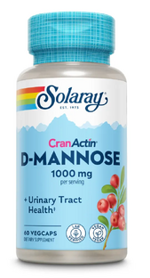 Solaray Cranactin D-Mannose Capsules 60VCP Solaray Cranactin D-Mannose Capsules 60VCP