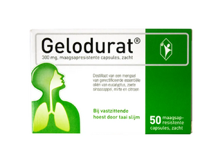 Gelodurat Myrtol 300mg Capsules 50CP Gelodurat Myrtol 300mg Capsules 50CP