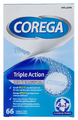Corega Triple Action Gebitsprothese Reiniger Tabletten 66TB Corega Triple Action Gebitsprothese Reiniger Tabletten 66TB
