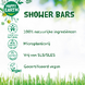 Happy Earth Pure Shower Bar Lavender Ylang 90GR vrij van microplastic, SLS/ SLES en vegan Happy Earth Pure Shower Bar Lavender Ylang 90GR vrij van microplastic, SLS/ SLES en vegan