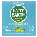 Happy Earth Pure Shower Bar Cedar Lime 90GR Happy Earth Pure Shower Bar Cedar Lime 90GR