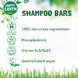Happy Earth Pure Shampoo Bar Repair & Care 70GR vrij van microplastic, SLS/ SLES en vegan