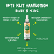 Happy Earth Baby & Kids Hair Lotion 150ML Voordelen Anti-klit haarlotion Happy Earth Baby & Kids Hair Lotion 150ML Voordelen Anti-klit haarlotion