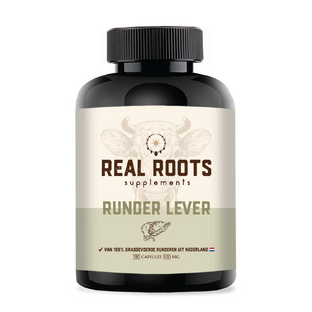 Real Roots Runder Lever Capsules 180CP 