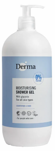 Derma Moisturizing Shower Gel Parfumvrij 350ML Derma Moisturizing Shower Gel Parfumvrij 350ML