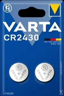 Varta Lithium CR2430 Batterijen 2ST 
