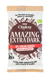 Chokay Amazing Extra Dark Chocolate Bar 70GR Chokay Amazing Extra Dark Chocolate Bar 70GR