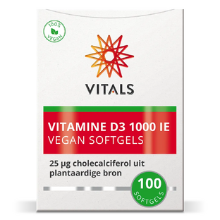 Vitals D3 1000 IE Softgels 100SG Vitals D3 1000 IE Softgels 100SG