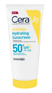 CeraVe Invisible Hydrating Sunscreen SPF 50 177ML CeraVe Invisible Hydrating Sunscreen SPF 50 177ML